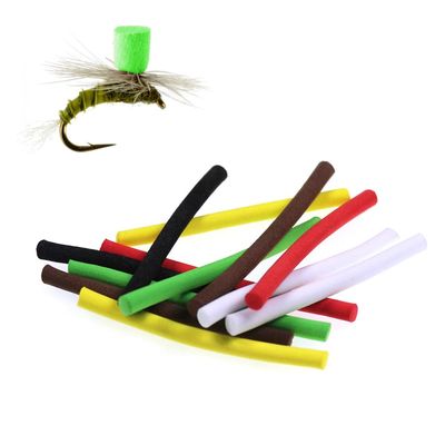 GREATFISHING 18PC 6 Colors 3 Size Choice Terrestrial Fly Tying Parachute Post Foam Cylinder for Dry Fly Tying Stimulator Grass Hopper Beetle Spider Fly Tying Materials (18PC 3mm Combo)