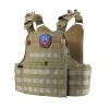 MGFLASHFORCE Tactical Vest for Men, Airsoft Molle Vest (Tan) view 1