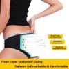 Nalwort Womens Period Underwear Menstrual Period Panties Postpartum Cotton Panties 5 Pack view 3