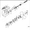 ERINER 825119T01 8M0070880 Propeller Housing Assy for Mercury Outboard 2T 25 30HP Motor view 4