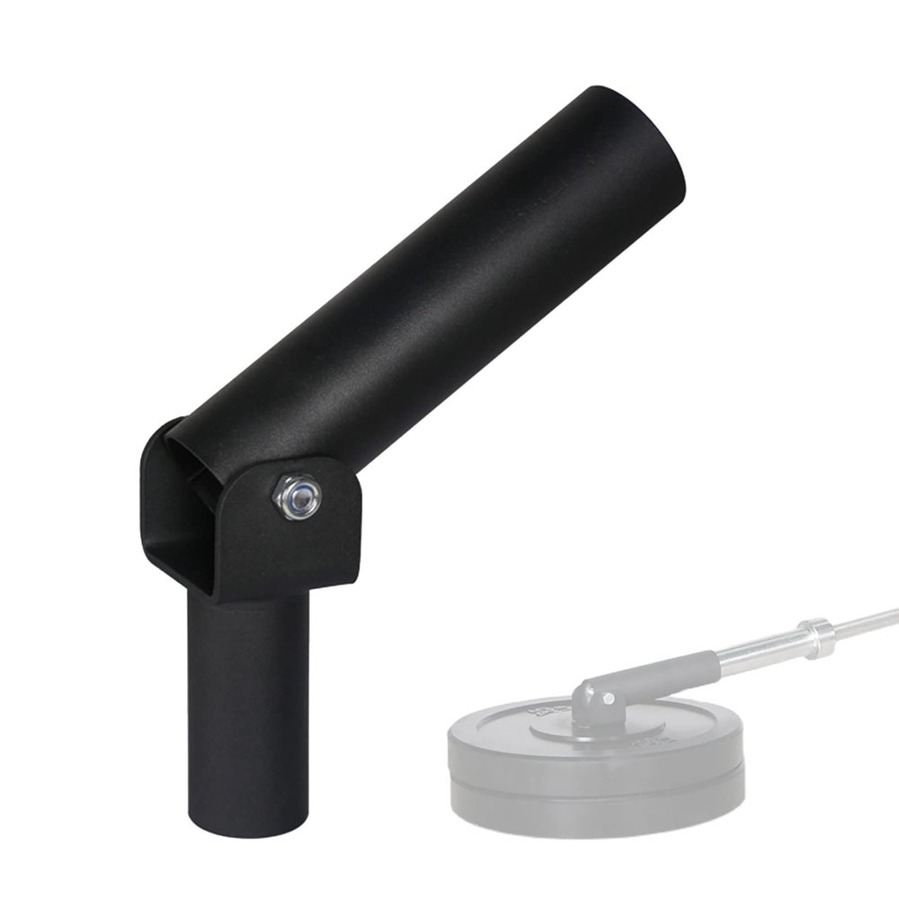 DYK&NX T-Bar Row Plate Post Insert Landmine, 360 Swivel Power Rack Attachment - Perfect for Weight Lifting, Weight Training, Bodybuilding