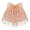 YONGHS Girls Layered Tulle Tutus Princess Ballet Dress Kids Tutu Skirt Sparkle Bowknot Tutu Skirts Pink 12-18 Months view 1