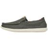 Momuk Men's Slip on Shoes Cloth Boat Shoes Fashion Casual Loafers for Outdoor Daily Activities Grey view 2