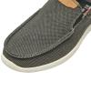 Momuk Men's Slip on Shoes Cloth Boat Shoes Fashion Casual Loafers for Outdoor Daily Activities Grey view 4