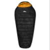 iClimb 3M Thinsulate Insulation Mummy Sleeping Bag with Compression Sack Ultralight Compact Warm Washable for Adults Indoor Outdoor Backpacking Camping Hiking (41F, Black) view 1