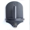 LANTE LIFE Solid Wood Pool Chalk Holder  Wall Mounted Cone Chalk Stand with Hardware, Black Pool Table Accessory view 2