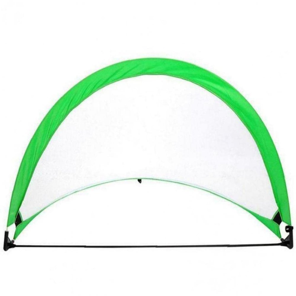TOSSPER Football Goal Up Net Folding Training Goal Net Indoor Outdoor Soccer Sport Games Mini Training Practice for Kids, Green, 32.28*16.54*16.54inch