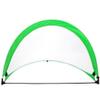 TOSSPER Football Goal Up Net Folding Training Goal Net Indoor Outdoor Soccer Sport Games Mini Training Practice for Kids, Green, 32.28*16.54*16.54inch view 1
