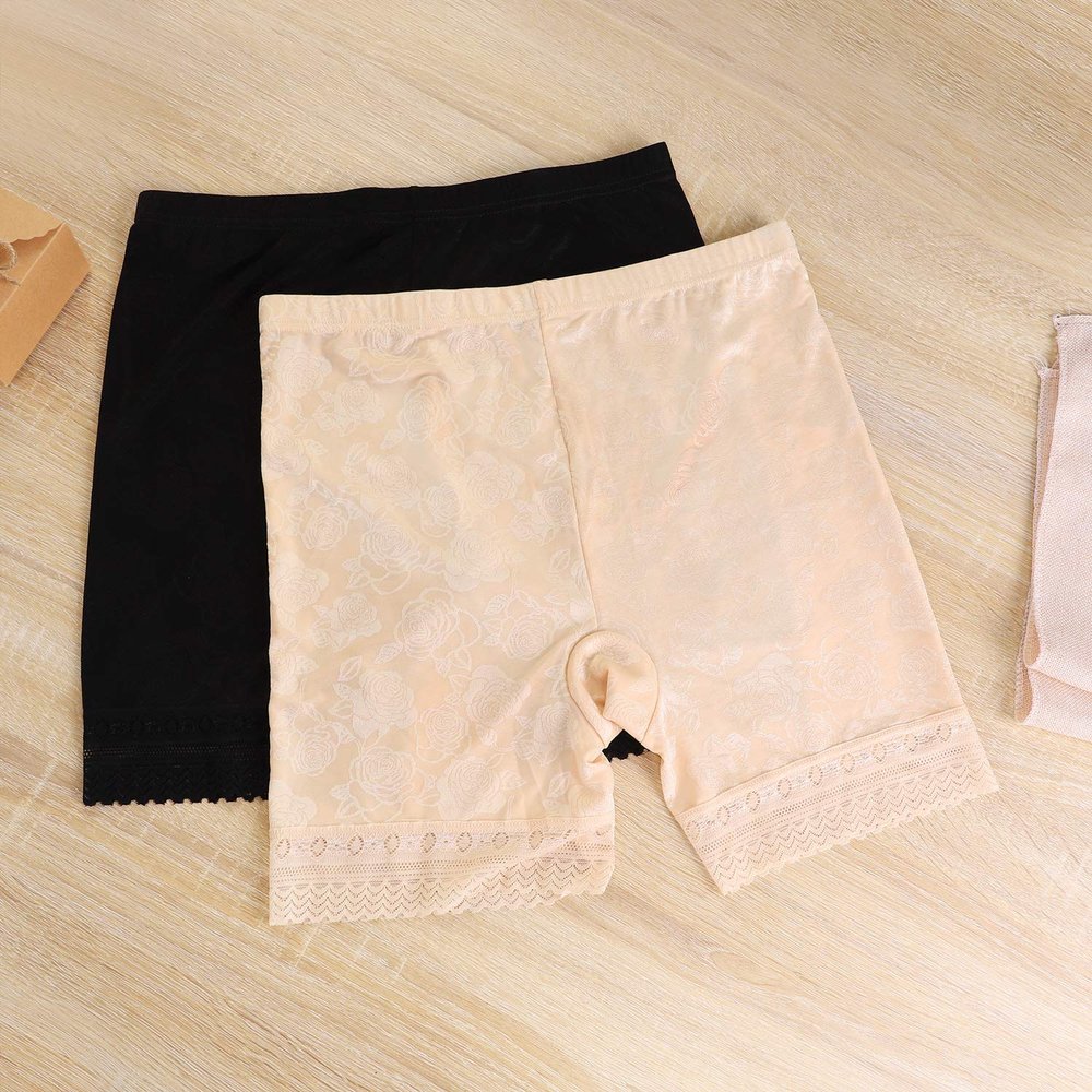 Lace Slip Shorts for Under Dresses Women Summer Plus Size Anti Chafing Underwear