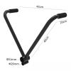 DYK&NX Back Landmine Workouts Attachment, T bar Row Attachment, T Bar Row Grip Handle, Fits 2'' Olympic Bars Swivel Up and Down Easy to Install Great view 3