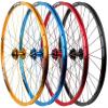 Wheelset 26 Inch Mountain Bike Wheelsets,32 Hole Quick Release Disc Brake Wheel WheelSet Hub Front 100mm Rear 135mm Road Wheel (Color : Red, Size : 26inch) view 2