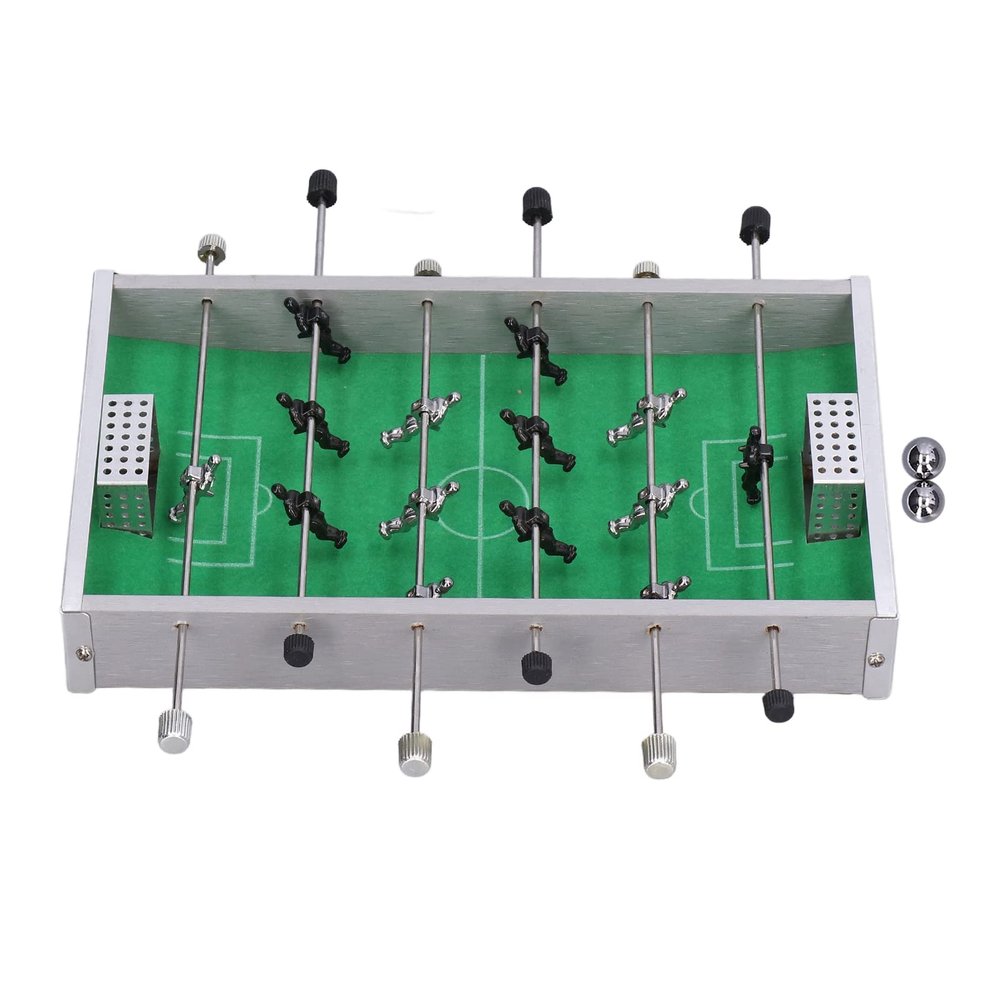 Fine Workmanship Compact Size Aluminum Rod Robust Reliable ,Foosball Table, for Adults and Kids,Compact Mini Tabletop Soccer Game, Foosball Table, Fine Workmanship Compact Size Alumfootball tabl