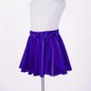 FEESHOW Kids Girl's Shinny Metallic Skater Skort Ballet Dance Athletic Mini Skirt Dancewear Cheerleading Costumes Royal Blue 1 15-16 Years view 4