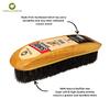 DroliaFresh Premium Shoe Brush for Leather Shoes - Black & Brown Cleaning Polish Kit, Boot Cleaner, Shine & Care with Horse Hair Soft Brushes, Pack of 2 view 3