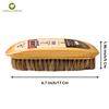 DroliaFresh Premium Shoe Brush for Leather Shoes - Black & Brown Cleaning Polish Kit, Boot Cleaner, Shine & Care with Horse Hair Soft Brushes, Pack of 2 view 4