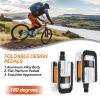 Mountain Bike Pedals, K1155 Folding Bike Pedal Outdoor Road Bicycle Modified Accessory view 2