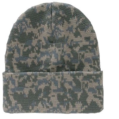Digital ACU Olive Drab Army Green Brown Khaki Tan Marpat Digi Camo Digital Camouflage Beanie Stocking Watch Cuffed Cap Hat Hunting Hunter Military Outdoor Style