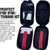 Ifak Med Trauma Kit, Black Molle Tactical Emergency First Aid Kit,Military Survival Molle EMT Medical Kit Refill Supplies Fot Duty Belt view 3