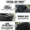 Ifak Med Trauma Kit, Black Molle Tactical Emergency First Aid Kit,Military Survival Molle EMT Medical Kit Refill Supplies Fot Duty Belt view 4