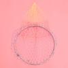 BESPORTBLE 1pc Fishing Landing Net Fish Catching Hoop Net Large Fishing Shrimp Aquarium Folding Mesh s Drag Fishs Salvage Grabbing Brine view 4