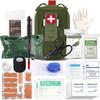 Tactical Ifak Trauma Kit Emergency First Aid Stop The Bleed Ifak Refill, Ifak Med Kit Trauma Refill Military Medical Supplies Kit Pack for Duty Belt view 1