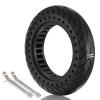 1PZ TS1-X10 10x2.125 Solid Tire Front or Rear Honeycomb Tires Replacement for Xiaomi M365 and Gotrax G4 Electric Scooter Wheels view 1