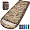 0 Degree Winter Sleeping Bags for Adults Camping -Temp Range (5F  32F) Portable Waterproof Compression Sack- Cold Weather Sleeping Bags for Big and Tall in Env Hoodie: Hiking Backpacking 4 Season view 1