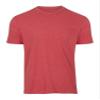 boxercraft Mens Crew Neck Short Sleeve Tri-Blend Tee, Cotton Blend, Easy Care, Red-2X view 1