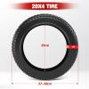 1PZ T20-X01 Fat Tire 20 x 4.0 Inch E-Bike Mountain Bicycle Tire Replacement for High-Performance Puncture-Resistant and All-Terrain Folding Electric MTB Tire with Offroad or Trail Riding view 2