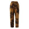 Summer Capri Pants for Women Casual Cotton Floral Cargo Pants Loose Elastic Waist Ankle Cropped Trouser Pockets Yellow view 4