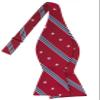 KissTies Mens Patriotic Self-tied Bowtie Red Silk US Stars 4th Of July Bows view 1