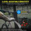 PADONOW Alarm Bike Tail Light: Wireless Remote Bicycle Rear Light USB-C Rechargeable Smart Motion Anti Theft Taillight with Loud Horn Red Led Flashing Lights Waterproof High Lumen Cycling Back Light view 4