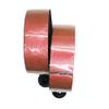 Gradient Bicycle Handlebar Tape Shock Absorption and Sweat Absorption PU Leather Handlebar Belt for Road Bike Grip Wraps (Set of 2) (Orange) view 4