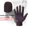 Men & Women Horse Riding Gloves,Touchscreen Horse Riding Gloves,Equestrian Outdoor Breathable Stretchable Horse Glove (M, Brown) view 2
