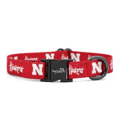 Nebraska Cornhuskers Collars and Leashes | Officially Licensed | Fits All Pets! (Small Collar)