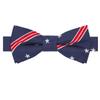 KissTies Silk US Patriotic Boys Bowtie Pre-tied Blue Flag 4th Of July Bow Ties view 1