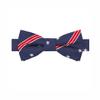 KissTies Silk US Patriotic Boys Bowtie Pre-tied Blue Flag 4th Of July Bow Ties view 2