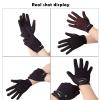 Men & Women Horse Riding Gloves,Touchscreen Horse Riding Gloves,Equestrian Outdoor Breathable Stretchable Horse Glove (L, Black) view 2