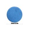 9-13 mm Pool Cue Tips - 50 Pieces Leather Billiard Stick Replacement Tips with Storage Box - for Snooker Pool Eight Nine Ball, Blue (13mm) view 2