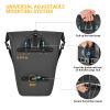 ATEPA Bike Pannier Bag For Bicycles Rear Rack Bike Side Bag Bike Pouch Waterproof Bike Bags For Bicycles Bike Accessories For Adult Bikes Pannier Backpack 27L view 4