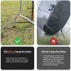Trampoline Stakes Heavy Duty Strong and Galvanized Steel Corkscrew High Wind Anchor Kit for Trampoline Camping Tents Tie Down Anchors view 2