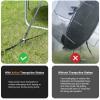 Trampoline Stakes Heavy Duty Strong and Galvanized Steel Corkscrew High Wind Anchor Kit for Trampoline Camping Tents Tie Down Anchors view 2