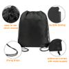 BeeGreen Black Drawstring Backpack Bulk 20 Pack, Christmas String Backpack for Gym Sport Trip,Cinch Sack with String, DIY Drawstring Bags for Women and Men view 4