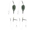 plplaaoo 2Pcs Carp Fishing Feeders Cage,Lightweight Carp Fishing Baits Lure Cage,Durable Fishing Feeder Bait Cage for Carp Fishing,Carp Nesting Device Fishing Set(48G) view 1