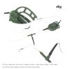 plplaaoo 2Pcs Carp Fishing Feeders Cage,Lightweight Carp Fishing Baits Lure Cage,Durable Fishing Feeder Bait Cage for Carp Fishing,Carp Nesting Device Fishing Set(48G) view 2