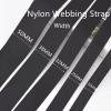 DTKJ Nylon Webbing 38mm,Heavy Duty Black Webbing Strap for Bags, Rucksack, Backpacks, Luggage Cargo Strapping view 2