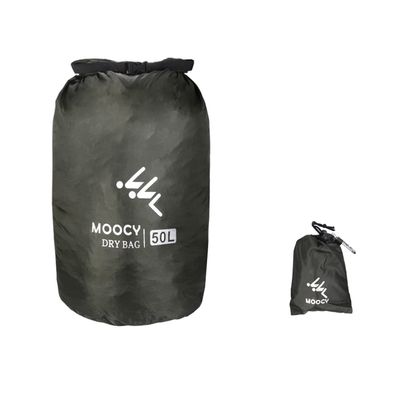 MOPHOEXII Waterproof Dry Bag - Fully Submersible 1pk or 3pk Ultra Lightweight Airtight Waterproof Bags - 5L, 20L and 50L Sizes -Roll Top Dry bags Dry Sack (Dark Green, 50L)