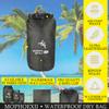 MOPHOEXII Waterproof Dry Bag - Fully Submersible 1pk or 3pk Ultra Lightweight Airtight Waterproof Bags - 5L, 20L and 50L Sizes -Roll Top Dry bags Dry Sack (Dark Green, 50L) view 3