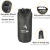 MOPHOEXII Waterproof Dry Bag - Fully Submersible 1pk or 3pk Ultra Lightweight Airtight Waterproof Bags - 5L, 20L and 50L Sizes -Roll Top Dry bags Dry Sack (Dark Green, 50L) view 4