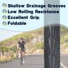 700 X 23C/700 X 25C/700 X 28C/700 X 35C Bike Tire Foldable Replacement Tires for Road Bicycle (700 X 28C 60TPI) view 4